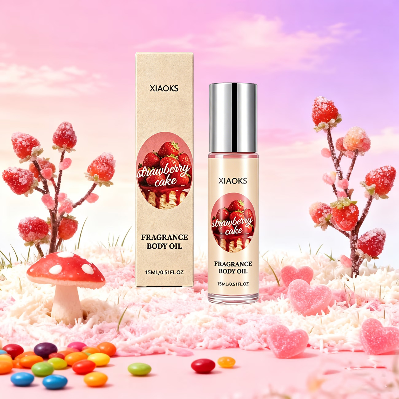1 Bottle of Strawberry Cake Sw - Perfume Floral Fragrance recension och pris