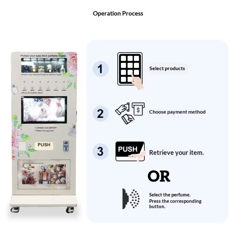 Perfume Tester Vending Machine - Perfume Fragrance Sale recension och pris