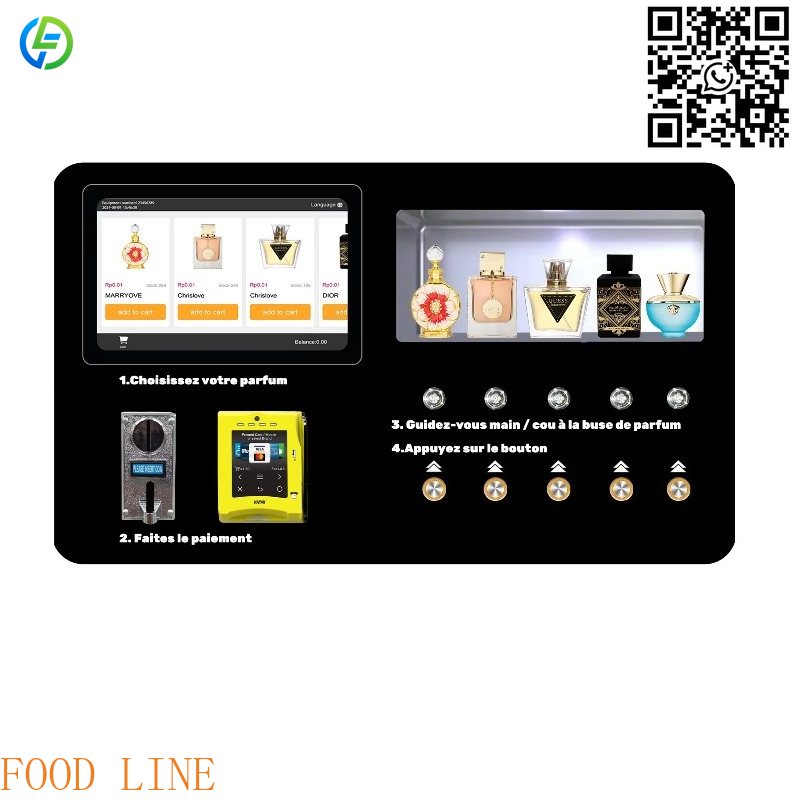 Customized  100ml Maquina Vend - Perfume Fragrance Machine recension och pris